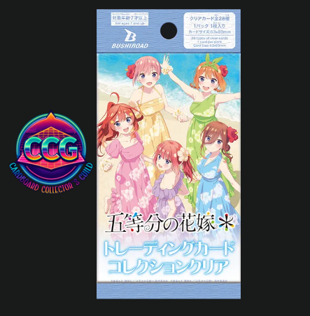 [BUSHIROAD] The Quintessential Quintuplets Honeymoon Arc Clear Card Collection (1 Pack)