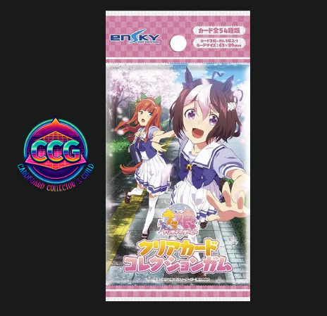 [ENSKY] Uma Musume Pretty Derby Gum Vol. 1 Clear Card Collection (1 Pack)