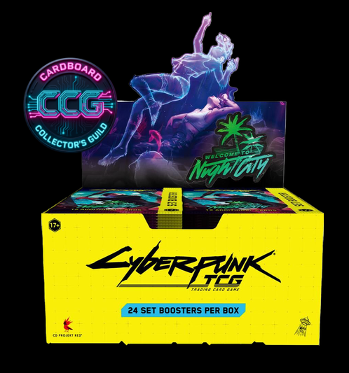 Cyberpunk TCG [EN] Welcome to Night City Booster Box (24 Packs)