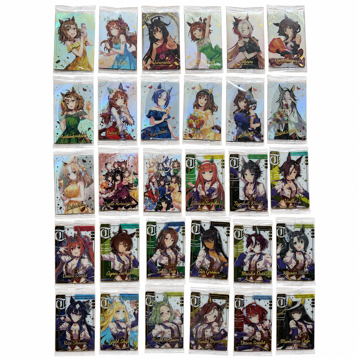 [BANDAI NAMCO] Uma Musume Twin Wafer Special R 2025 - Complete Set of All 30 Types [RESERVED]
