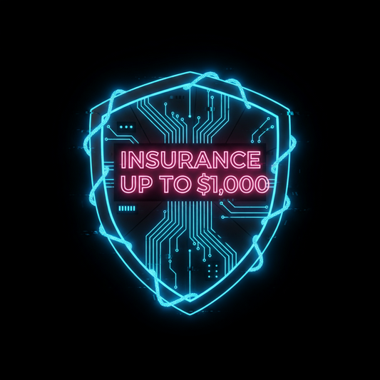 Insurance up to $1,000