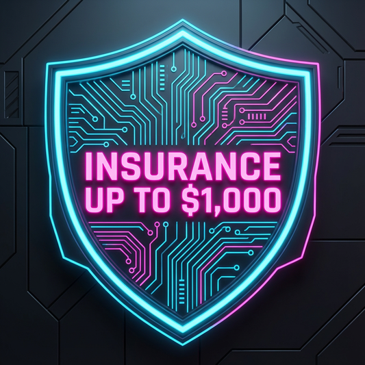 Insurance up to $1,000