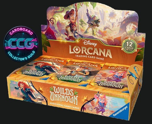 Disney Lorcana [EN] Wilds Unknown Booster Box (24 Packs) (Presale)
