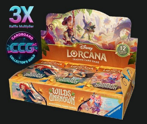 Disney Lorcana [EN] Wilds Unknown Booster Box (24 Packs)
