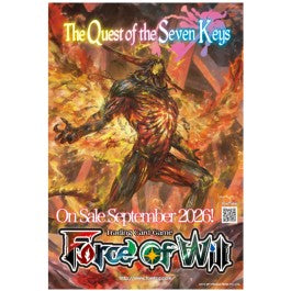 [PRE-ORDER] Force of Will TCG [EN] The Quest of the Seven Keys Case (6 Boxes)