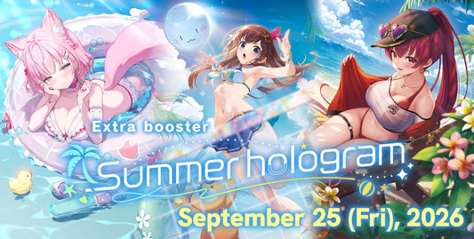 [PRE-ORDER] hololive OFFICIAL CARD GAME [EN] Summer hologram Extra Booster Case (12 Boxes)