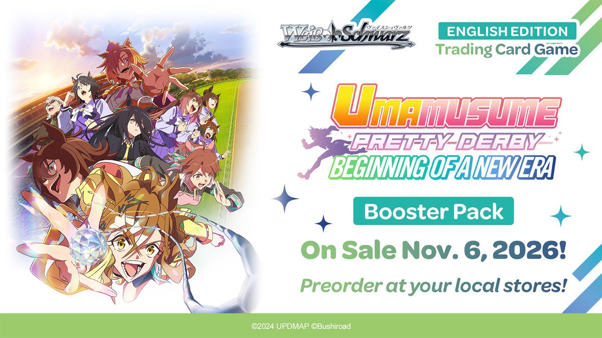 [PRE-ORDER BREAK] Weiss Schwarz [EN] Umamusume: Pretty Derby - Beginning of a New Era