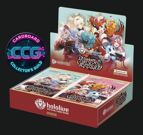 hololive OFFICIAL CARD GAME [EN] Ayakashi Vermillion Booster Box (12 Packs)