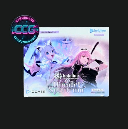 hololive OFFICIAL CARD GAME [EN] Quintet Spectrum Booster Box (12 Packs)