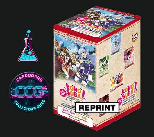 [LAB] Weiss Schwarz [EN] KonoSuba The Movie: Legend of Crimson REPRINT Booster Box (20 Packs)