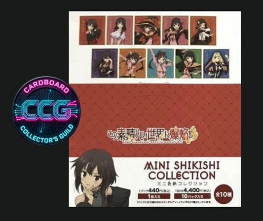 [KADOKAWA] KONOSUBA Explosions in this Wonderful World! Mini Shikishi Collection (1 Pack)