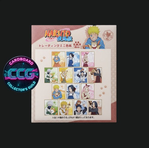 [KAMIO JAPAN] Naruto Shippuden Childhood x Animal Mini Shikishi Collection (1 Pack)