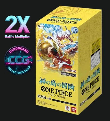 One Piece Card Game [JP] Adventure on Kami's Island Booster Box [OP-15] (24 Packs)