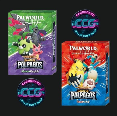 Palworld Card Game [EN] Dawn of Palpagos Trial Deck Combo (2 Trial Decks)