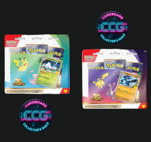 Pokémon TCG [EN] 30th Celebration Tech Sticker Collection (3 Packs)