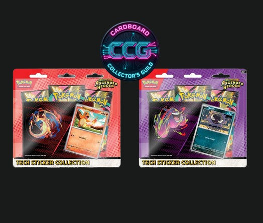 Pokémon [EN] Mega Evolution: Ascended Heroes Tech Sticker Collection (3 Packs)