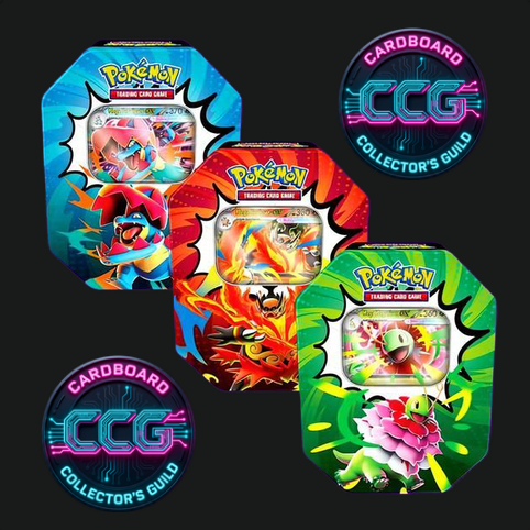 Pokémon TCG [EN] Ascended Heroes Tin [Set of 3] (12 Packs)