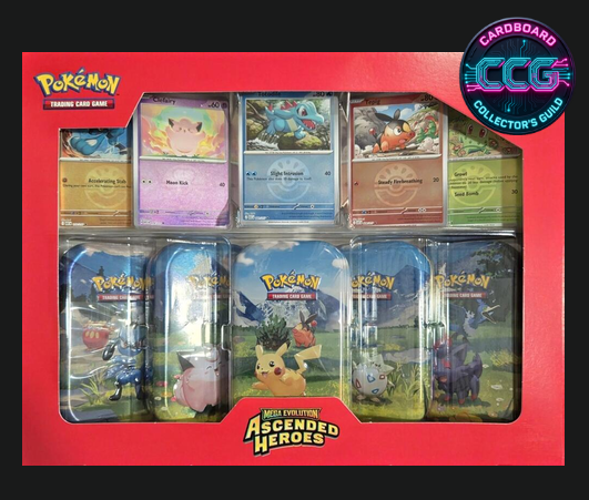 Pokémon TCG [EN] Ascended Heroes Mini Tins 5-Pack (10 Packs)