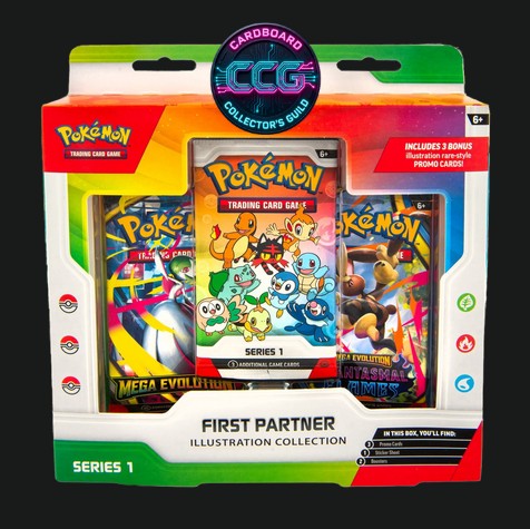 Pokémon TCG [EN] First Partner Illustration Collection (Series 1) (3 Packs)