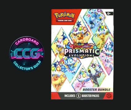 Pokémon [EN] Prismatic Evolutions Booster Bundle (6 Packs)