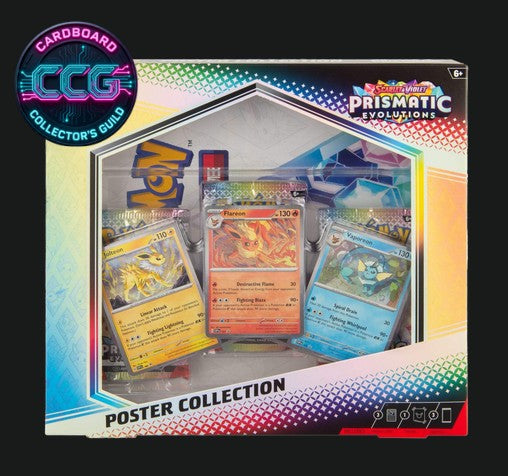 Pokémon TCG [EN] Prismatic Evolutions Poster Collection (3 Packs)