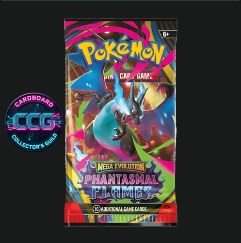 Pokémon [EN] Phantasmal Flames Booster Pack (1 Pack)