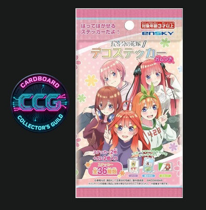 [ENSKY] The Quintessential Quintuplets Deco Gum Sticker Collection (1 Pack)