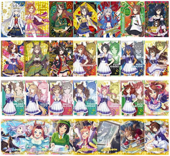 [BANDAI NAMCO] Uma Musume Twin Wafer 2nd R - Complete Set of All 28 Types [RESERVED]