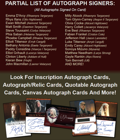 Rittenhouse [EN] 2026 House of the Dragon Series 2 Hobby Box (24 Packs)