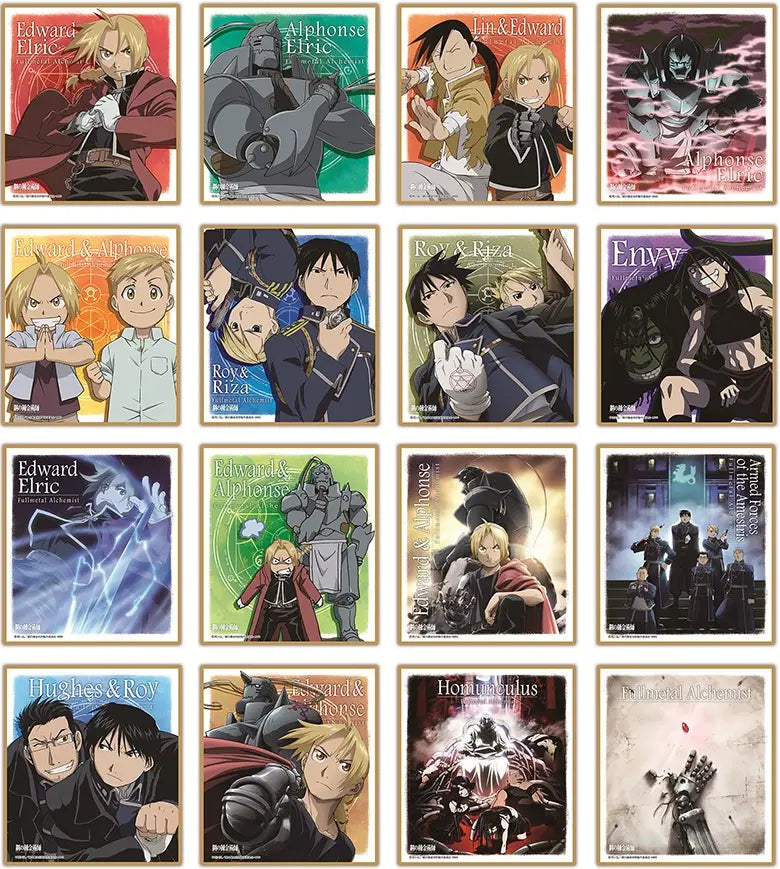 [ENSKY] Fullmetal Alchemist Visual Shikishi Collection (1 Pack)