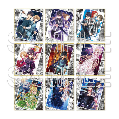 [KADOKAWA] Sword Art Online Mini Shikishi Vol. 2 Collection (1 Pack)