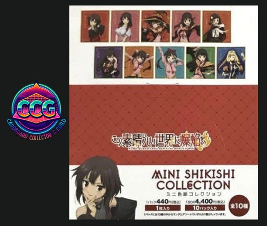 [KADOKAWA] KONOSUBA Explosions in this Wonderful World! Mini Shikishi Collection (1 Pack)