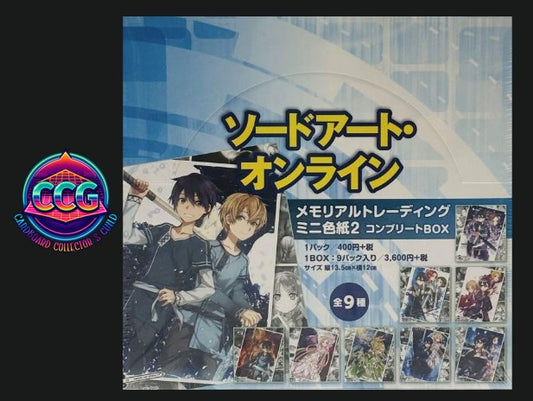 [KADOKAWA] Sword Art Online Mini Shikishi Vol. 2 Collection (1 Pack)