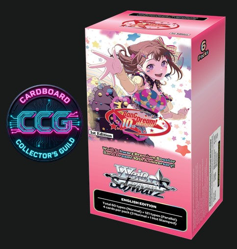 Weiss Schwarz [EN] BanG Dream! 10th Anniversary! Premium Booster (6 Packs)