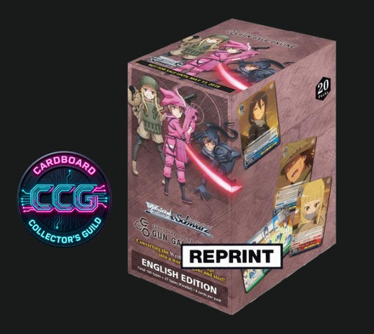Weiss Schwarz [EN] SAO Alternative: Gun Gale Online REPRINT Booster Box (20 Packs)