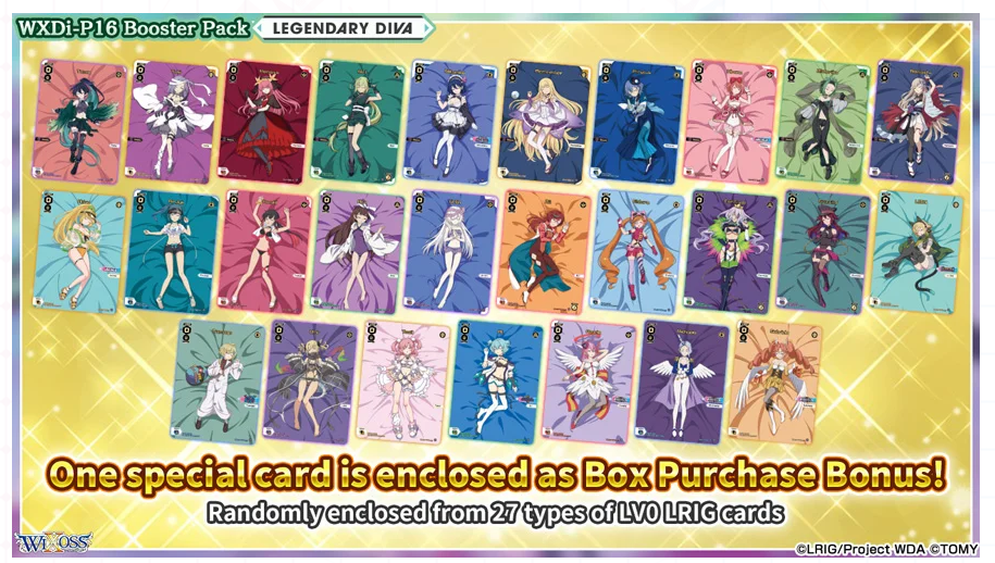 [LAB] Wixoss [EN] Legendary DIVA Booster Box (20 Packs)